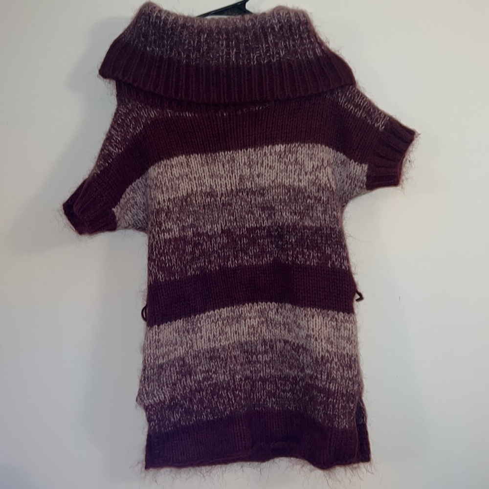 Moda International Mini Sweater Cowl Neck Dress - Picture 2 of 11